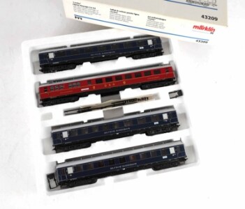 Märklin 3469+43209+43237 HO: Locomotive BR E 19 and Loreley and
