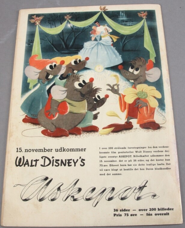 Walt Disney's Anders And & Co. Nr. 2, 3, 4 fra årgang 2 1950 samt Nr. 8, 9, 10, 11, 11B og 12. 2. årgang, 1950 (9)