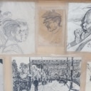 Ubekendte kunstnere: Samling tegninger