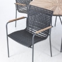 Cinas. Garden table and four chairs - Model Ellen & Mood (5)