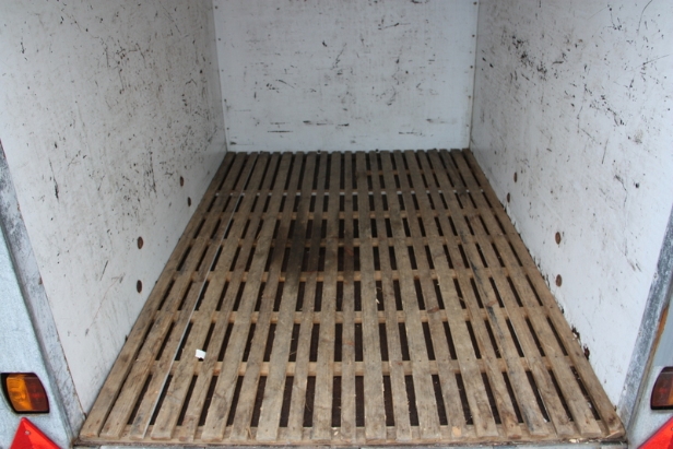 Brenderup lukket trailer med rampe. 750 kg.