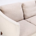 Arne Vodder for Fritz Hansen. Tre-pers. sofa, model '7863'