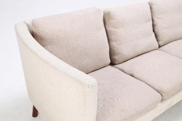 Arne Vodder for Fritz Hansen. Tre-pers. sofa, model '7863'