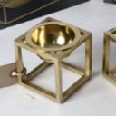 129 ByLassen for Audo Copenhagen, collection various Kubus, brass (5)