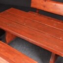 Havemøbler / plankemøbler. Bænke, stole samt bord (5)