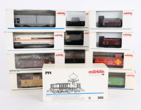 Märklin 3456 Delta HO: Elektrisk lokomotiv BR E 60 samt 12 togvogne (13)