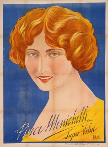 Roberty. Stor, fransk plakat, Pina Menichelli, ca. 1920