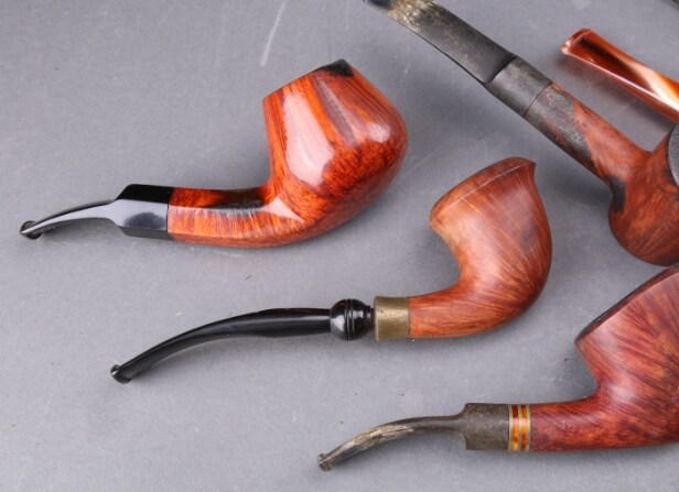 Erik Nørding, Stanwell m.fl. Samling piber af bruyere (14)