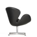 Arne Jacobsen. Lænestol 'Svanen', model 3320, sort læder