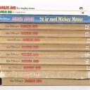Collection Walt Disney cartoons Donald Duck etc.