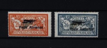 Frimærker, Frankrig afa 217-18 ubrugt