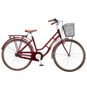 Mustang Dagmar Women's Bike with 7 gears - Mulberry Shine