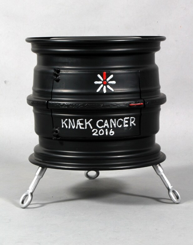 Bålsted/terassevarmer - Til fordel for Knæk Cancer 2016