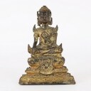 Thai Buddha gilded bronze, early 19th century