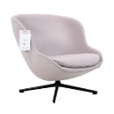 76. Simon Legald for Normann Copenhagen. Lænestol model Hyg 'Lav', rosa