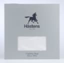 127. Hästens. Fitted sheet, Premium Satin White. 140x210x8 cm