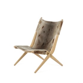 K-3103 - Mogens Lassen for Audo + Kopenhagen Fur. Lænestol, model 'Saxe Chair'