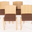 661. Matias Møllenbach & Nick Rasmussen for Audo Copenhagen. Fire spisestole model Ready Dining chair, egetræ (4)