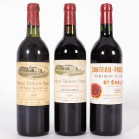 Tre flasker Saint Emilion (3)