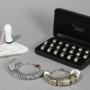 2 Fingermåler, et ringstr. målesæt fra Georg Jensen Fusionsringe, samt en Love Diamond