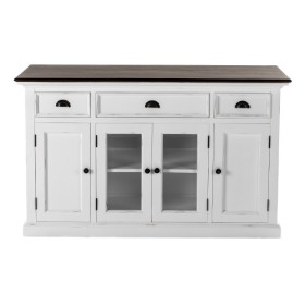 Nova solo. White lacquered mahogany sideboard