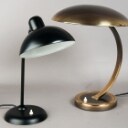 Christian Dell bordlampe, model 6556, fremstillet hos Kaiser Idell og skrivebordslampe, model 6751 fremstillet hos Kaiser Germany (2) Denne vare er sat til omsalg under nyt varenummer 3551136