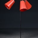 Retro standerlampe / 'Tivoli' lampe, tre-armet, 1950'erne