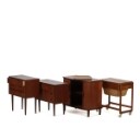 Samling møbler af teak, ca. 1950-/1960'erne (4)
