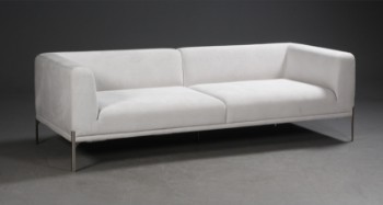 Böttcher & Kayser. Tre-pers. sofa, model Caisa, hvid