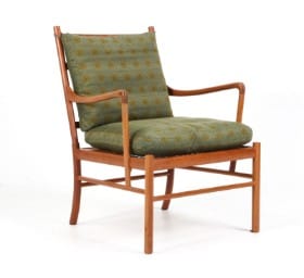 Ole Wanscher. Colonial Chair. Lænestol, model PJ-149, kirsebær