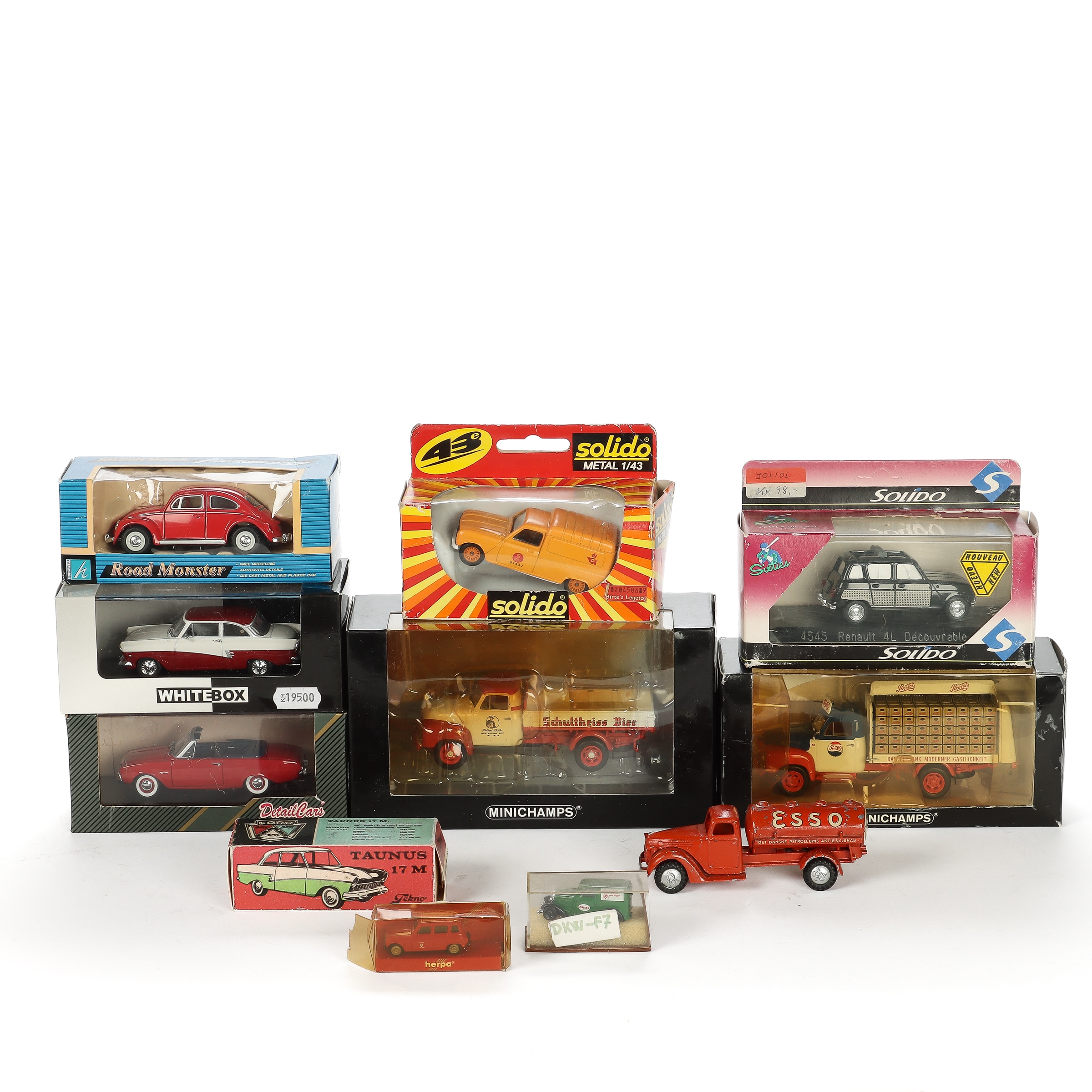 Collection of model cars (10)