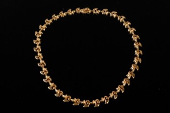 Vintage halskæde i 18 kt. guld 19.6 gr.