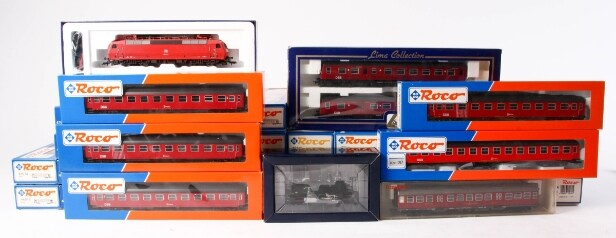 Collection DSB etc. model trains scale H0 in original boxes including ...