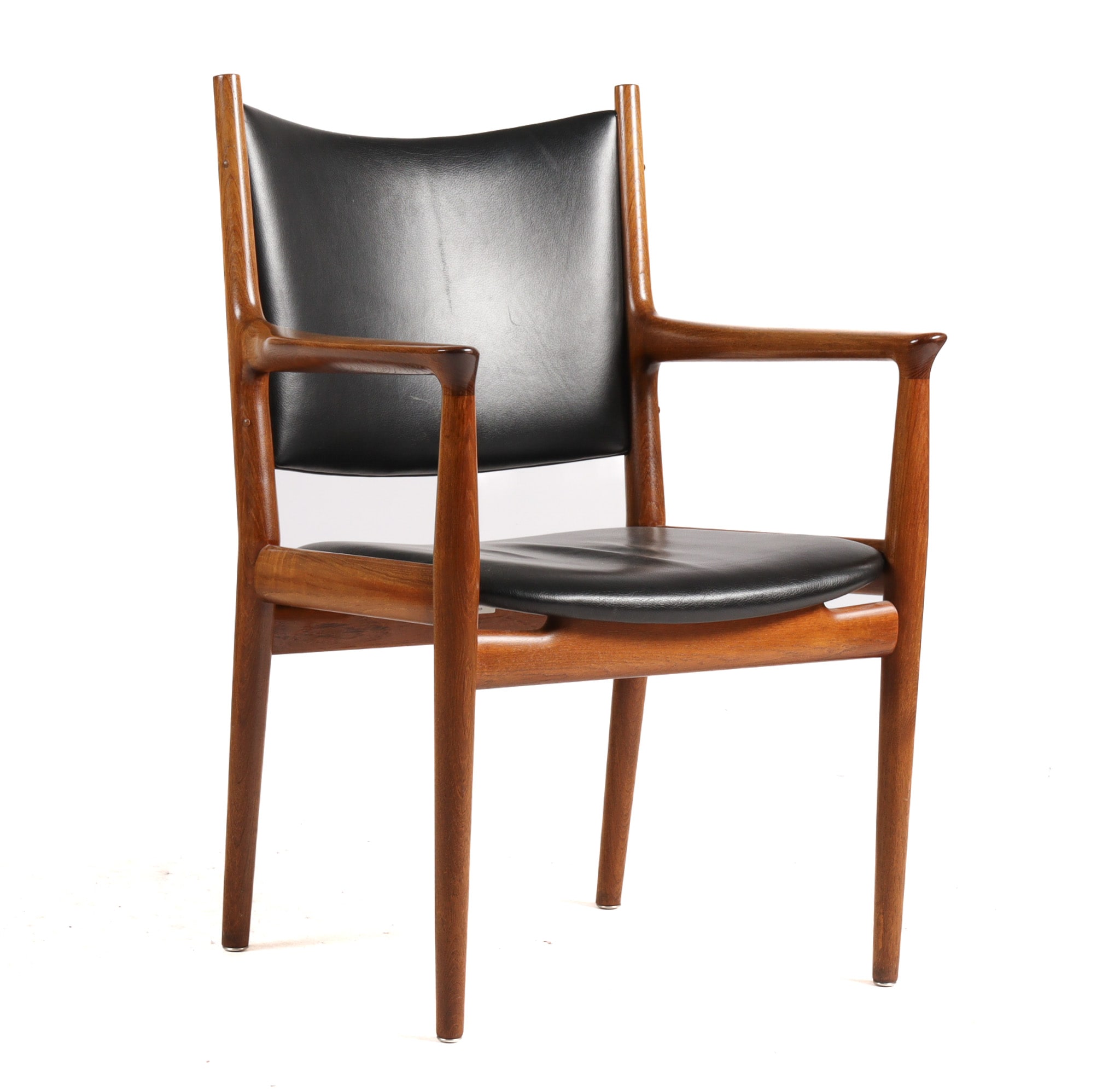 Hans J. Wegner for Johannes Hansen. Teak armchair, model 'JH-513'