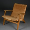 Hans J. Wegner. Par stole model CH25 af egetræ (2) 