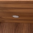 437. Klim Furniture. Walnut display cabinet, model V302