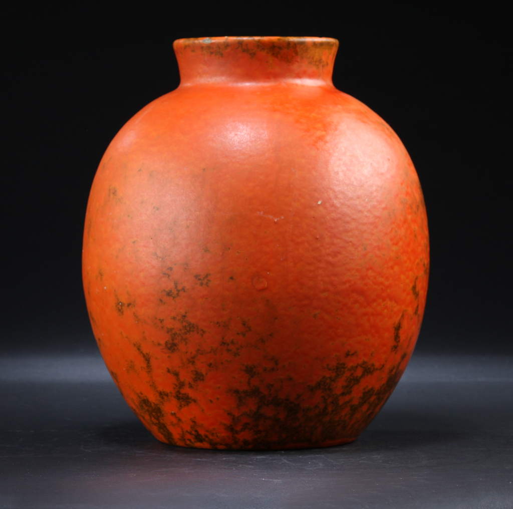 Kahler Vase Orange