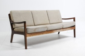 Ole Wanscher. Three-person sofa from the Senator series, model 166 sofa