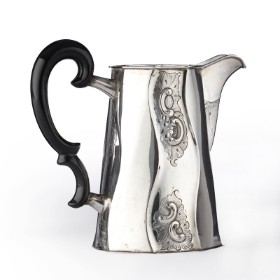 Axel Salomonsen. Silver milk jug, 'Rosenborg' style