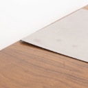 Danish Furniture Manufacturer. Freestanding desk with side table (2)