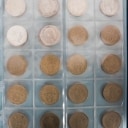 Danmark. Møntsamling 1-2-5 og 10 kroner samt jubilæumsmønter.