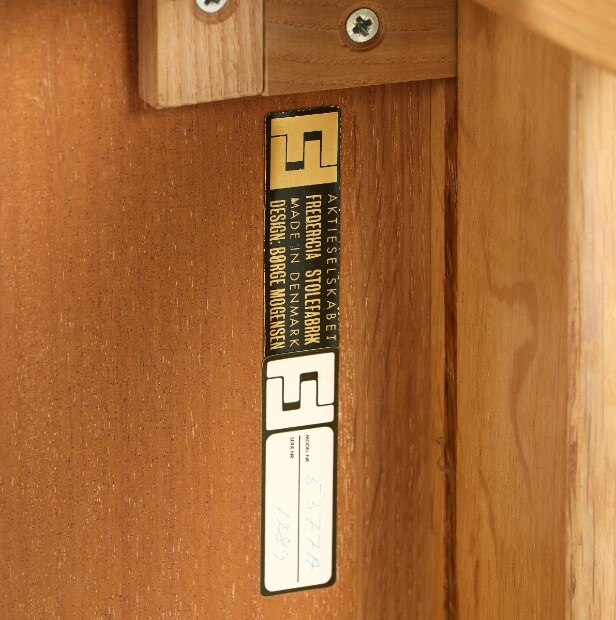 Børge Mogensen. Højt sofabord, egetræ, model 5377