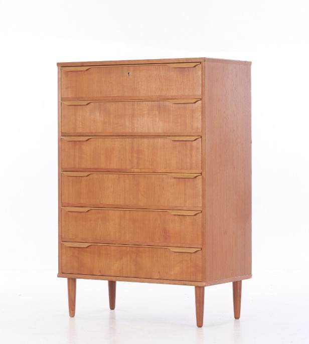 Teak chest of drawers, 1960s