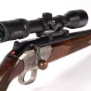 Blaser R93 hunting rifle with two interchangeable barrels
