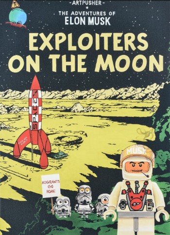 Artpusher. Exploiters on the moon