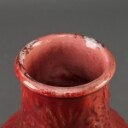 Kähler keramik. Svend Hammershøi vase i rød lustre 