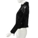 Short jacket made of astrakhan fur. size 36