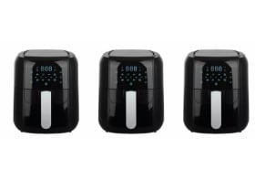 1649, 1662 - 3 x Emerio Smart Airfryer Med Timer 5,5 Liter 1400W (3)