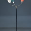 Retro standerlampe / 'Tivoli' lampe, tre-armet, 1950'erne