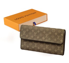 Louis Vuitton. 'Portemonnaie' tegnebog af Monogram lærredscanvas